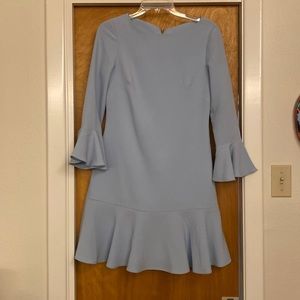 Sail to Sable dress Poly crepe flounce dress size 0